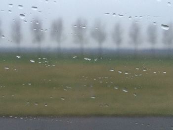 High angle view of water