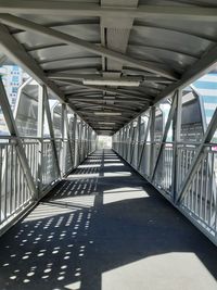 View of elevated walkway