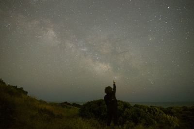 People at night