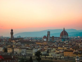 Florence view from piazzale michelangelo 