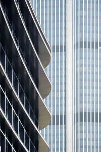 Low angle view of modern building in london