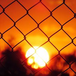 Full frame shot of chainlink fence