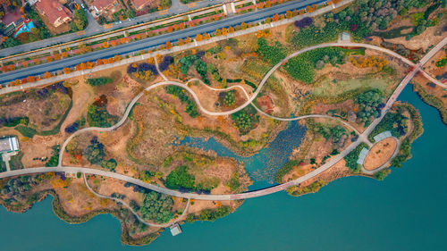 Shaohai national wetland park of jiaozhou