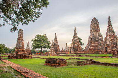 Wat chai watthanaram in ayutthaya thailand southeast asia