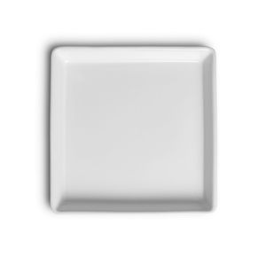 Directly above shot of laptop on white surface