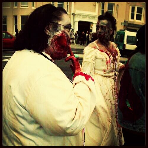 Zombie walk 2012