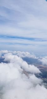 Low angle view of cloudscape against sky