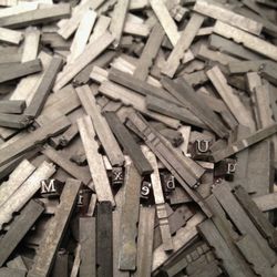 Stack of wooden logs