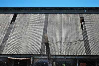 View of building against blue sky