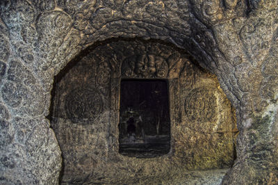 Close-up of built structure