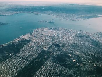 Aerial view of cityscape