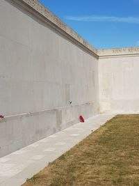 View of flag on wall