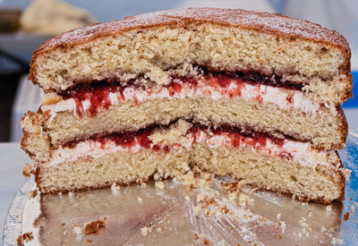 Close-up of cake