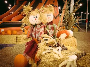 Close-up of pumpkin for sale