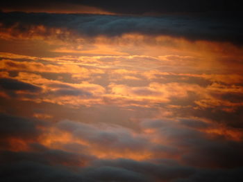 Scenic view of dramatic sky