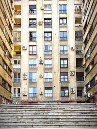 Low angle view of apartment building