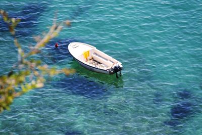 Boat in sea