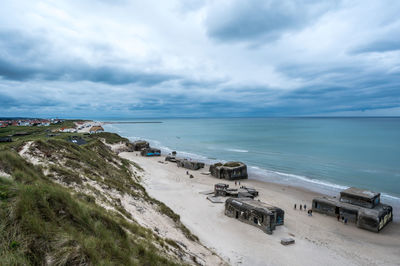 Ww2 coastal battery løkken-north, denmark