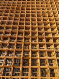 Full frame shot of yellow building