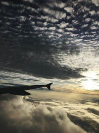 Clouds over mountain