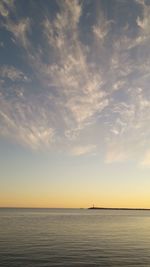 Scenic view of sea against sky during sunset. sochi. black sea. beautiful sky. 