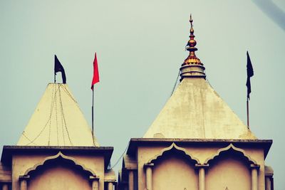 Low angle view of temple