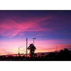 Scenic view of sky at sunset