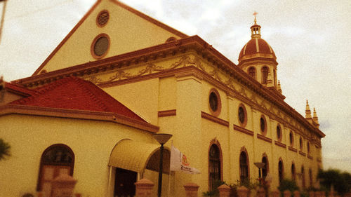 Low angle view of church