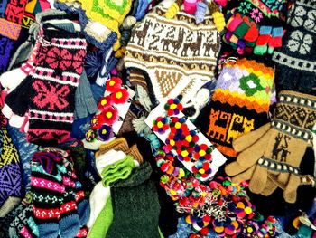 Full frame shot of colorful balls