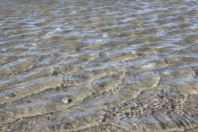 Full frame shot of rippled water