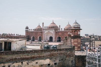 View of historic building against sky