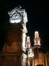 Low angle view of temple