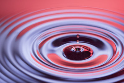 Close-up of water drop