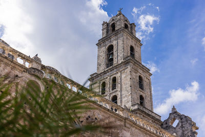 Low angle view of building against sky