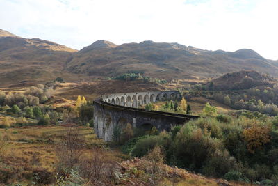 Bridge over mountains