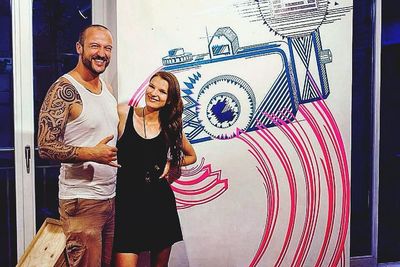 Portrait of young woman