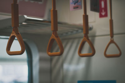 Close-up of equipment