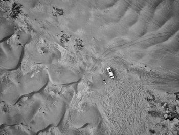 Full frame shot of sand on beach