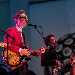 Young man playing guitar