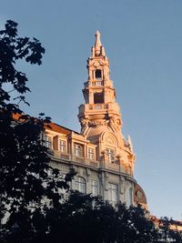 Low angle view of historic building against sky