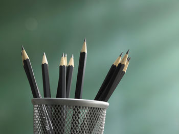 Close-up of pencils