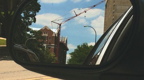 View of buildings in city