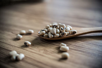 Close-up of bread on table