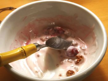 Close-up of food in bowl