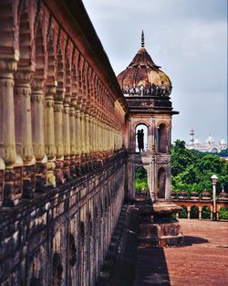 Temple against sky