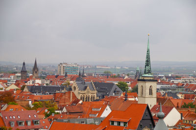 Cityscape against sky