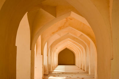 Sultan seven qutub shahi rulers of hyderabad seven tombs corridor stock photography image