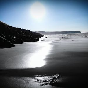 View of beach against sky