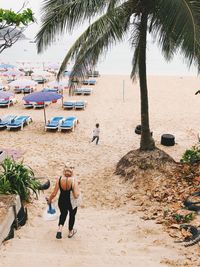 People at beach