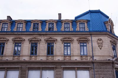 Low angle view of building against sky